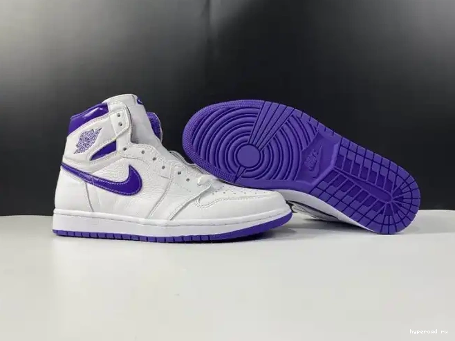 AIR HIGH COURT PURPLE JORDAN RETRO 1 CD0461-151 0413